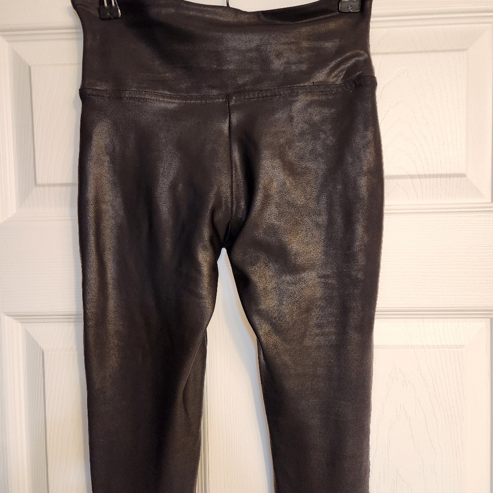 Spanx Faux Leather Leggings Size Small - Picture 16 of 16